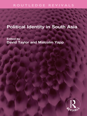 cover image of Political Identity in South Asia